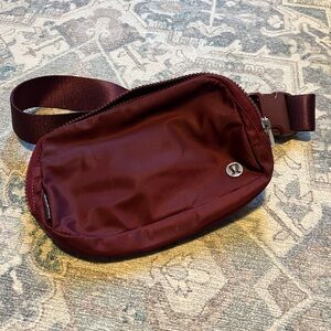 Lululemon Athletica Deep Red Men's Belt Bag